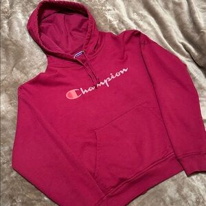 Champion Maroon Hoodie
